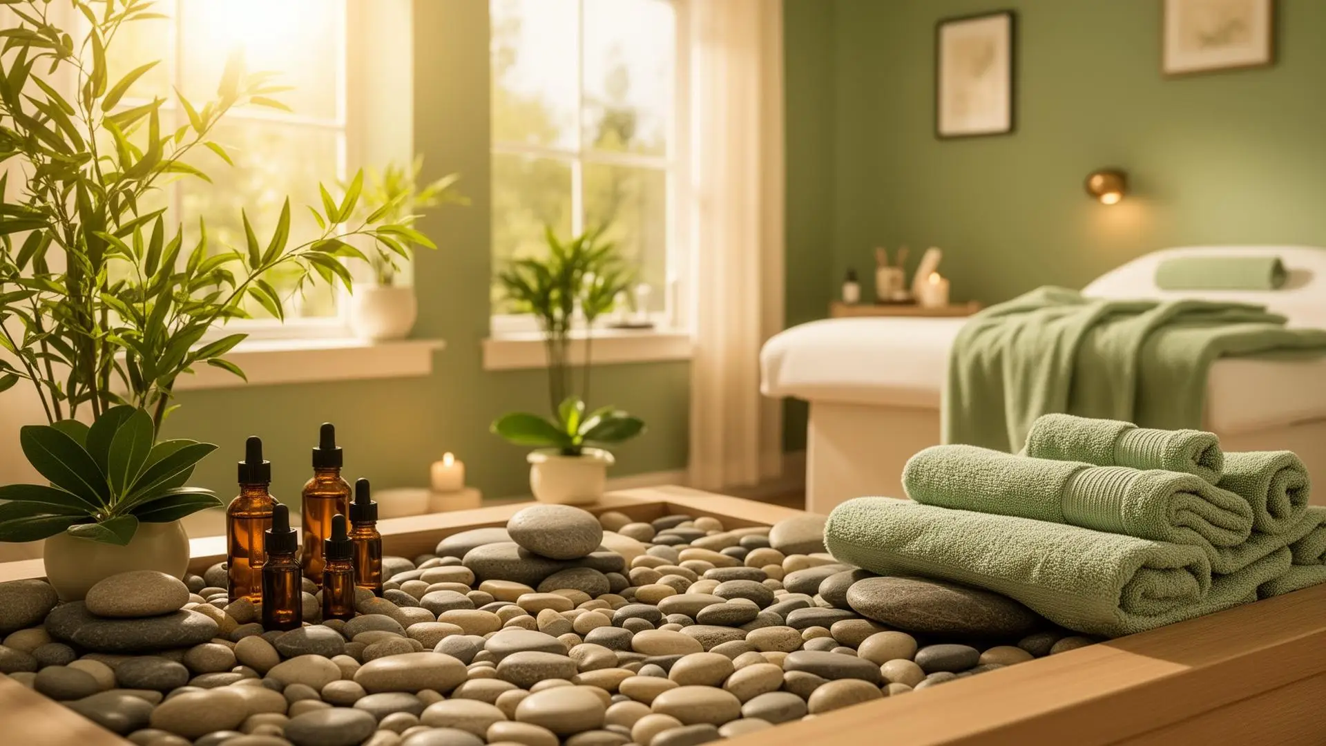 Cabinet de réflexologie plantaire à Guérande - ambiance zen et chaleureuse